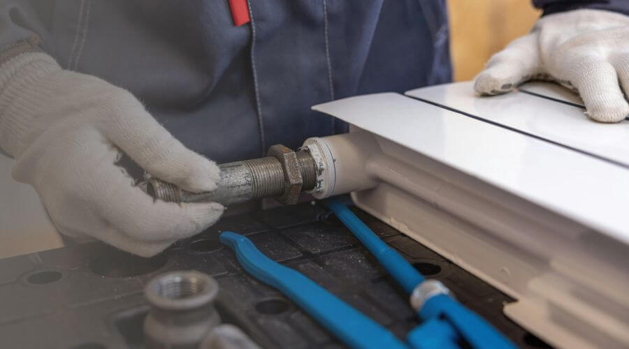 Professional water heater repair services in Left Hand, WV